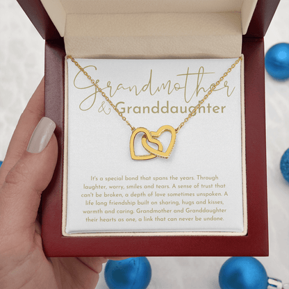 Bond Between Grandmother And Granddaughter Necklace