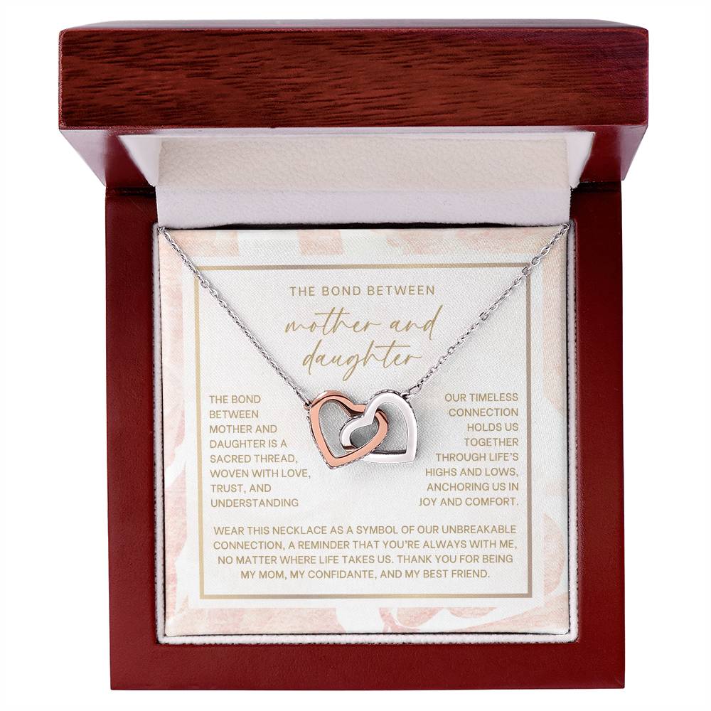 Blush Mother Daughter Bond Necklace