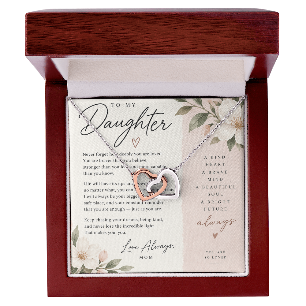To My Daughter Gift (Never Forget) From Mom