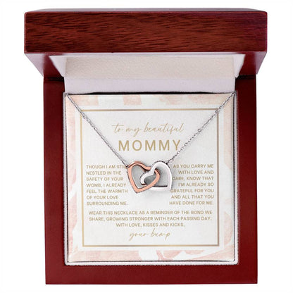 Blush From the Bump Mom Necklace