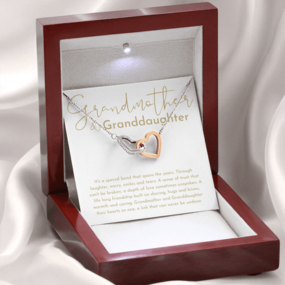 Bond Between Grandmother And Granddaughter Necklace