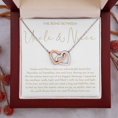 The Bond Between Uncle And Niece Necklace