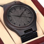 The Brother I Chose Wooden Watch