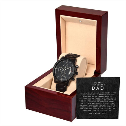 Incredible Dad Chronograph Watch