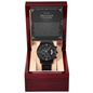 The Brother I Chose Friend Chronograph Watch