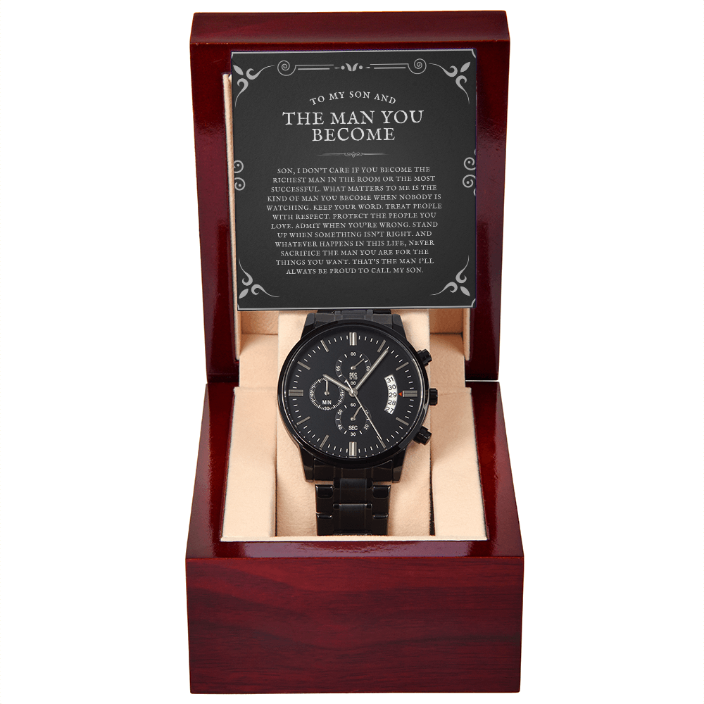 Son Chronograph Watch From Dad | The Man You Become