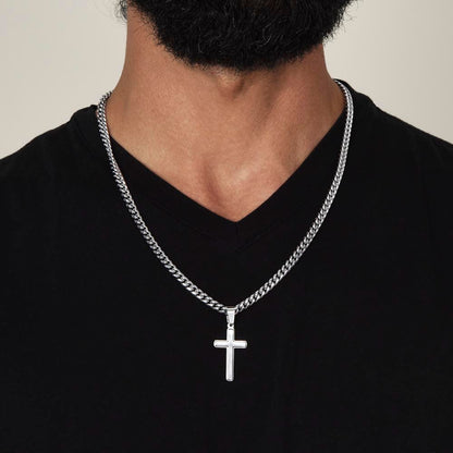 To My Son (My Little Boy) Cross Necklace