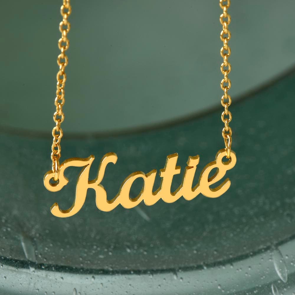 Custom Name Necklace - Graduation Gift
