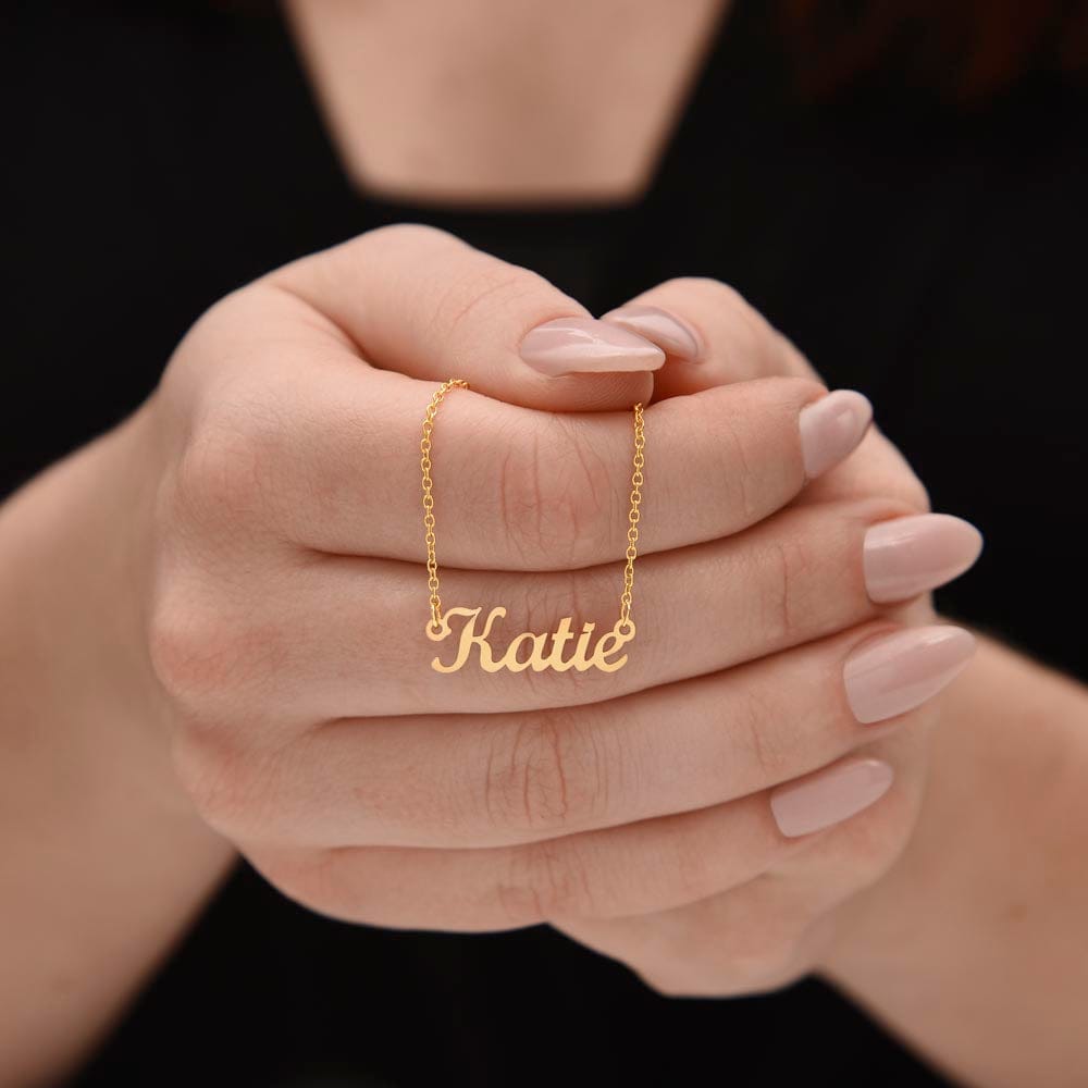 Custom Name Necklace - Graduation Gift