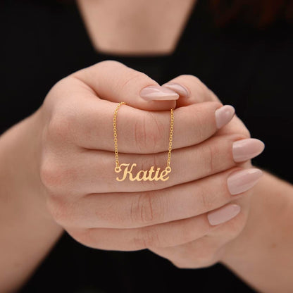 Custom Name Necklace - Graduation Gift