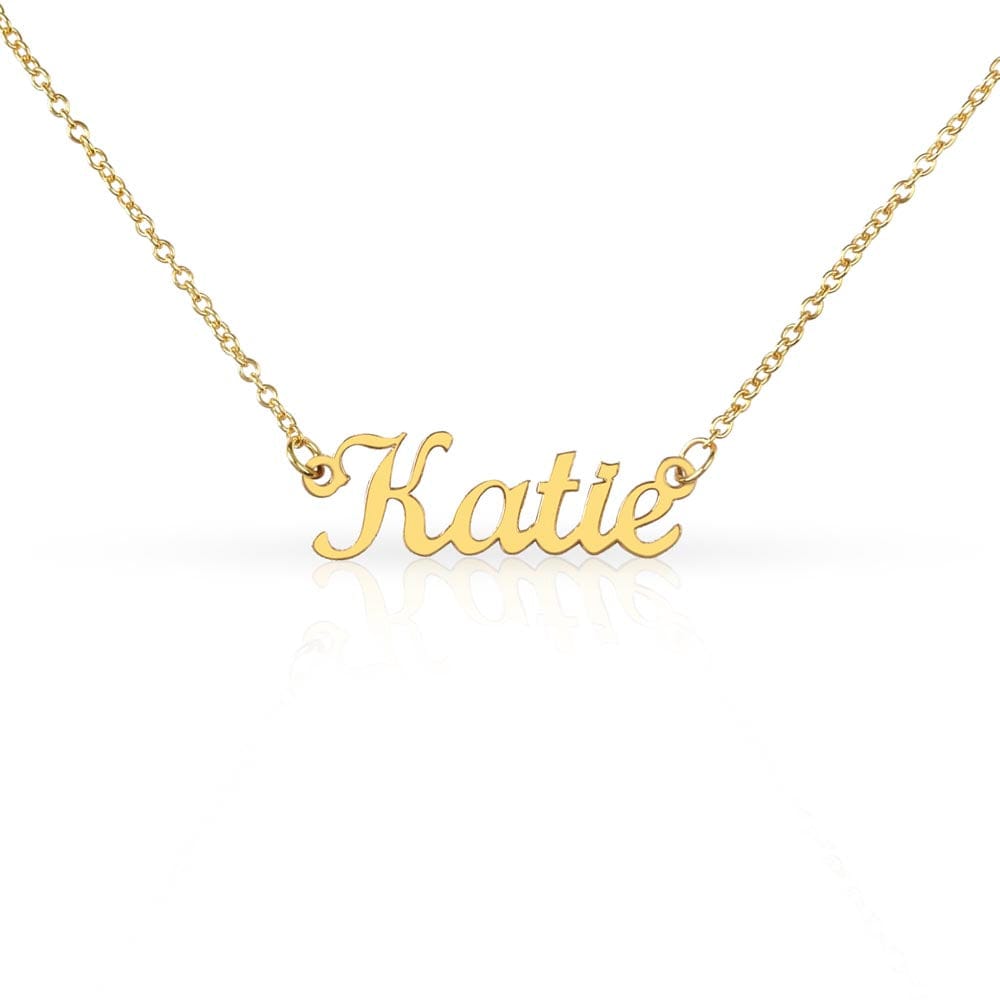 Custom Name Necklace - Graduation Gift