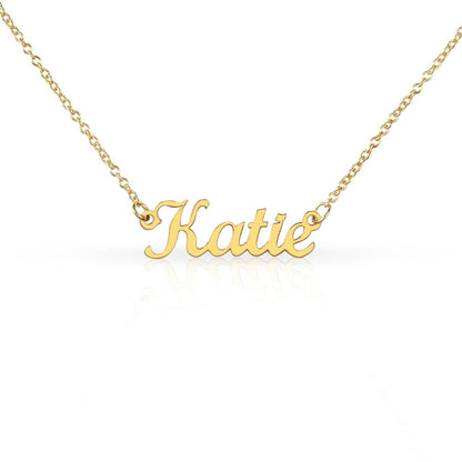 Custom Name Necklace - Graduation Gift