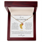 Grandma Custom Engraved Birthstone Footprint Necklace | Heart Of Our Family