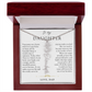 Daughter Birth Flower Custom Name Necklace | Wear Your Name Proudly
