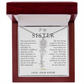 Sister Birth Flower Custom Name Necklace | Your Name is Part of My Story