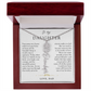 Daughter Birth Flower Custom Name Necklace | Wear Your Name Proudly