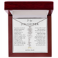Daughter Birth Flower Custom Name Necklace | Wear Your Name Proudly
