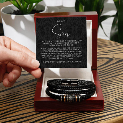 To My Son (I Closed My Eyes) Bracelet