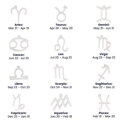 Zodiac Necklace |  Written In The Stars Sun & Moon