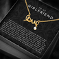 Girlfriend Love Necklace | The First I Love You Not The Last  Black Lace