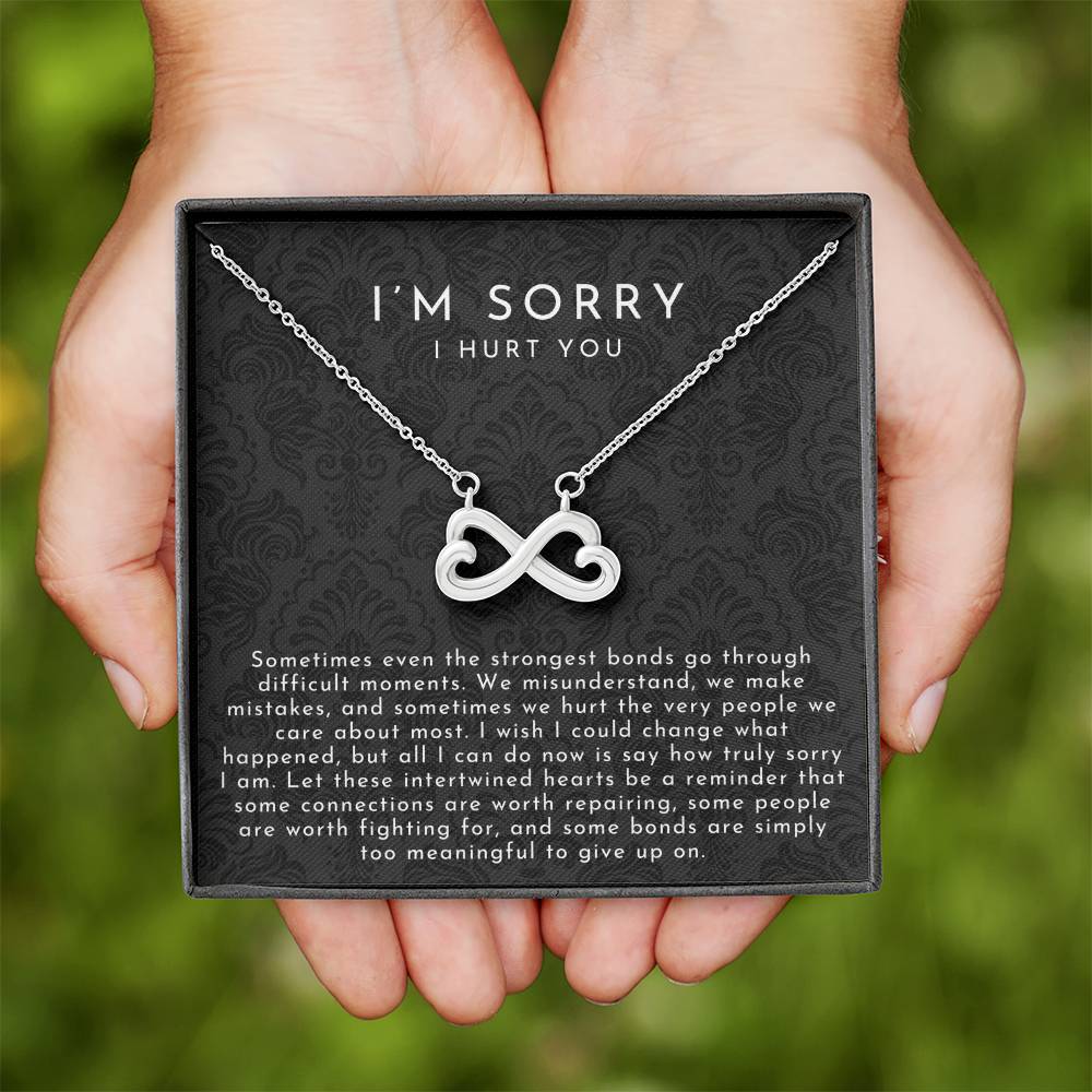 I'm Sorry Apology Infinite Hearts Necklace | The Strongest Bonds