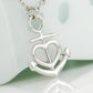 To Daughter From Dad Anchor Necklace | Safe Harbor
