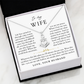 To My Wife | You're My Anchor Necklace