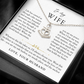 To My Wife | You're My Anchor Necklace