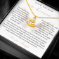 Anchor In Heaven Memorial Necklace