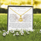 Anchor In Heaven Memorial Necklace