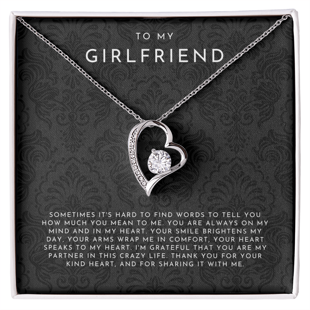 To My Girlfriend - Forever Love Necklace