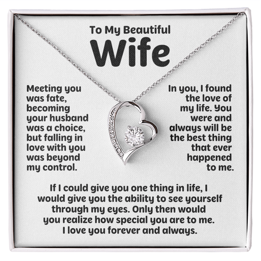 To My Beautiful Wife (Meeting You was Fate)