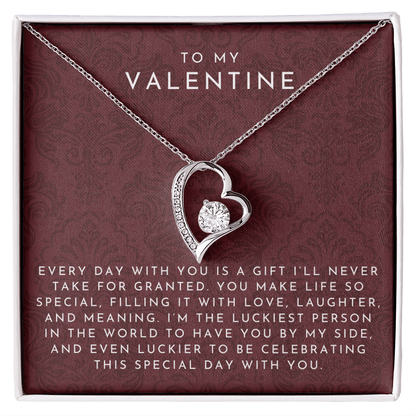 To My Valentine Eternal Rose Heart Box Set