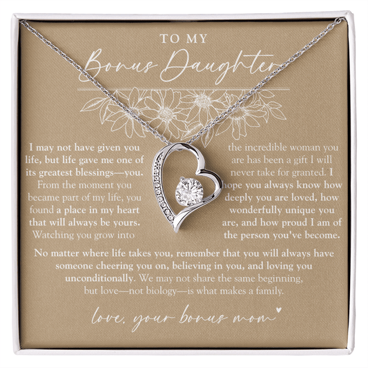 To My Bonus Daughter (A Place In My Heart)