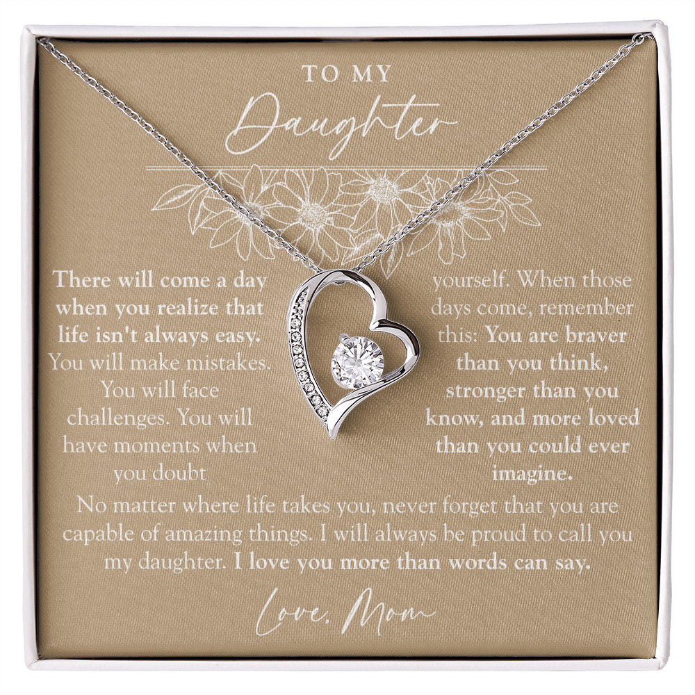 To My Daughter From Mom | Braver Than You Think Sunflower