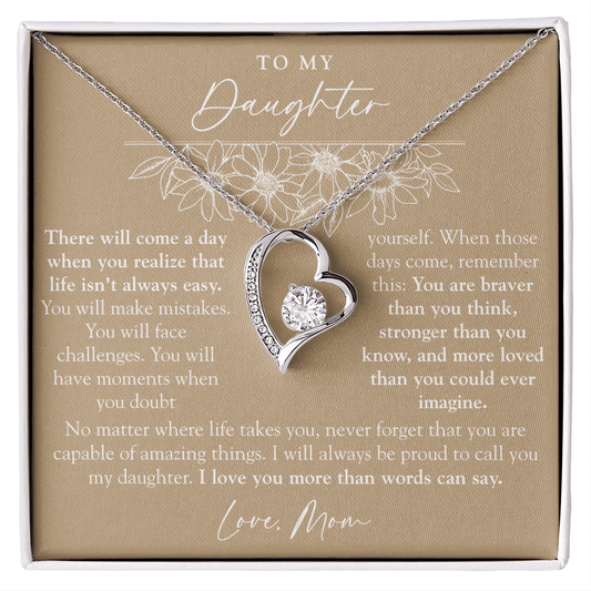 To My Daughter From Mom | Braver Than You Think Sunflower