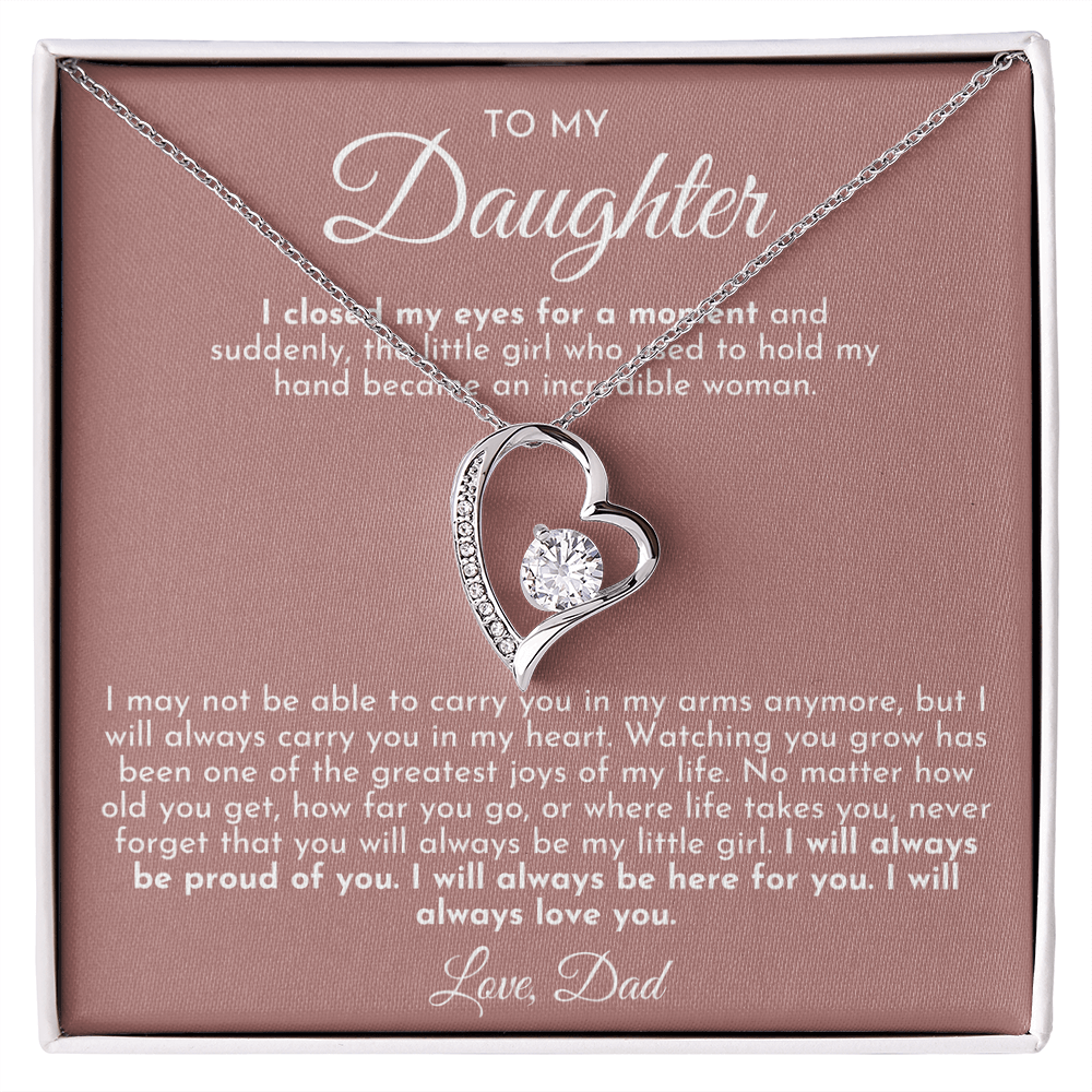 To My Daughter (I Closed My Eyes) From Dad