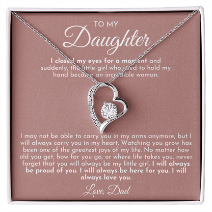 To My Daughter (I Closed My Eyes) From Dad