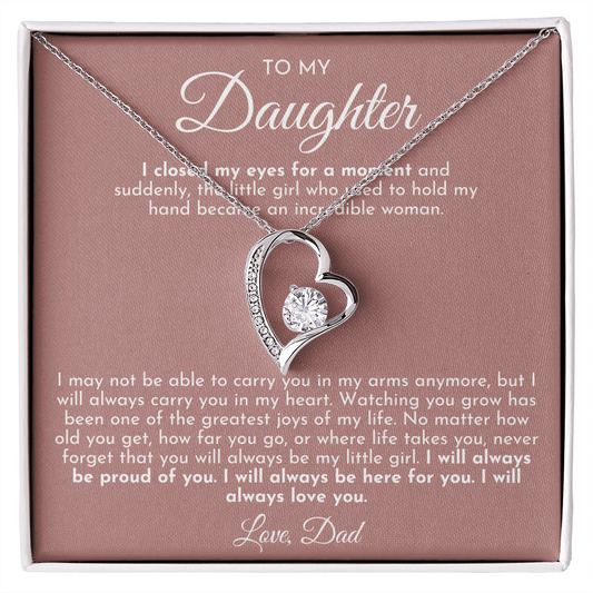 To My Daughter (I Closed My Eyes) From Dad