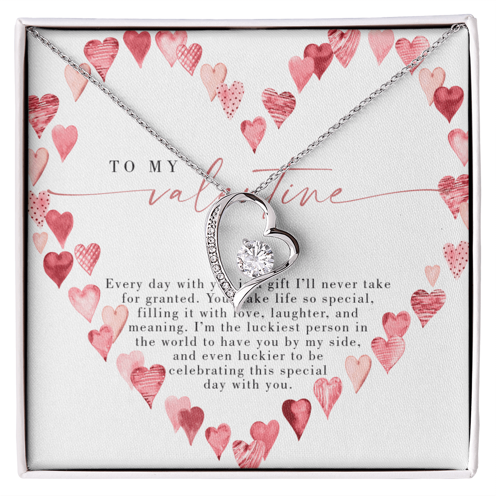 To My Valentine, Valentine's Day Necklace