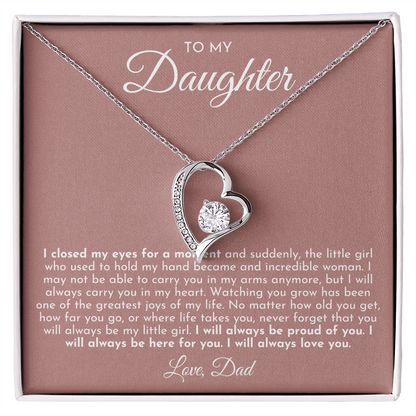 To My Daughter (I Closed My Eyes) From Dad
