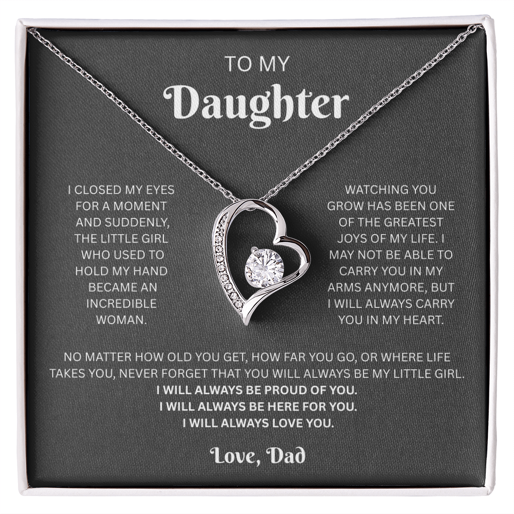 To My Daughter (I Closed My Eyes) From Dad