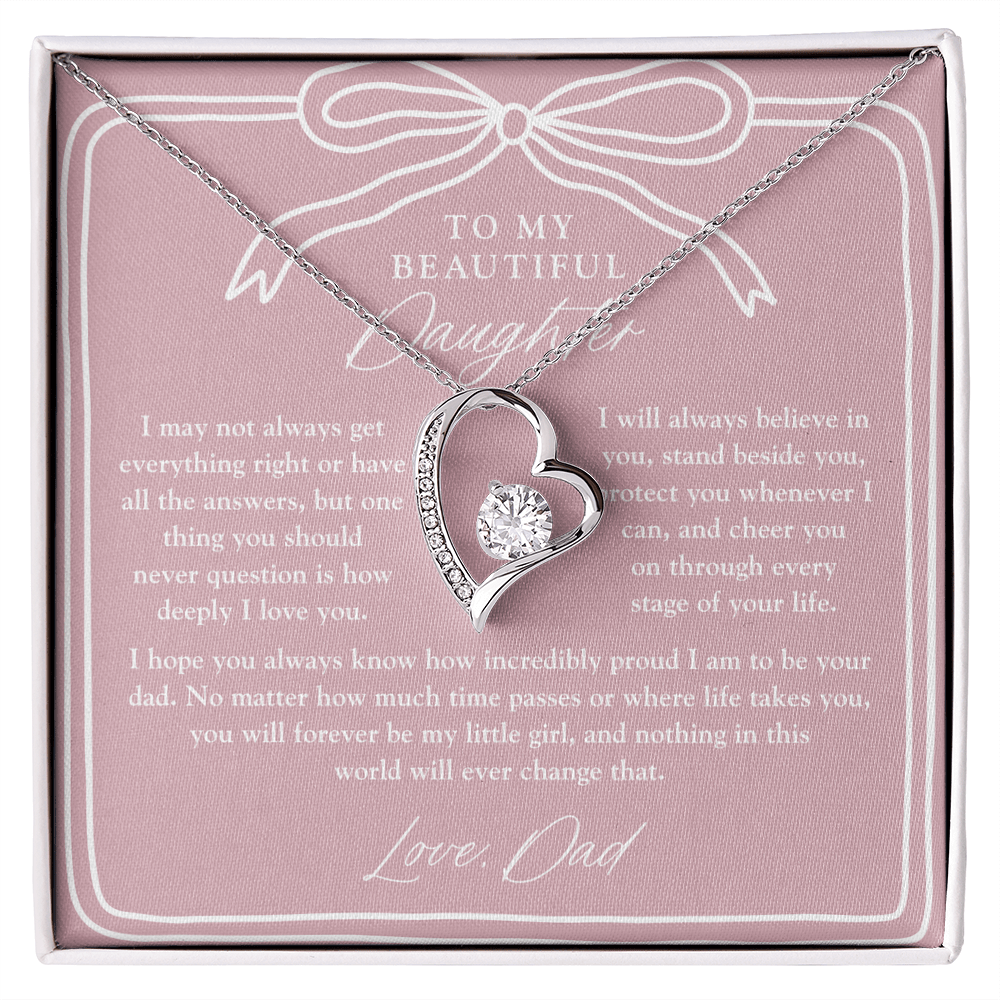 To My Daughter | Forever My Little Girl Blush