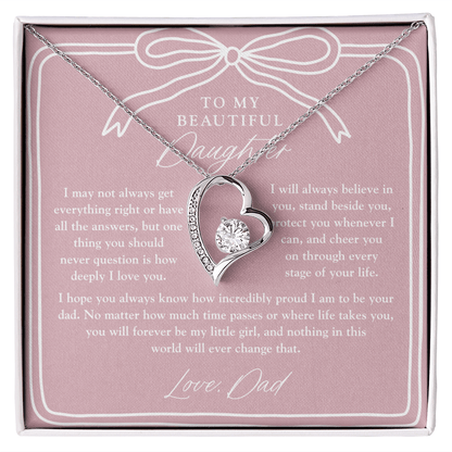 To My Daughter | Forever My Little Girl Blush