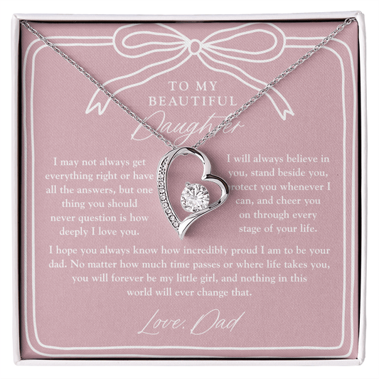 To My Daughter | Forever My Little Girl Blush