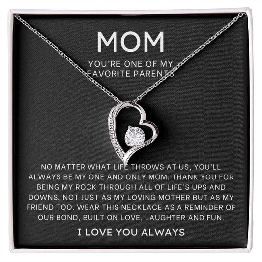 One of My Favorite Parents Mom Necklace