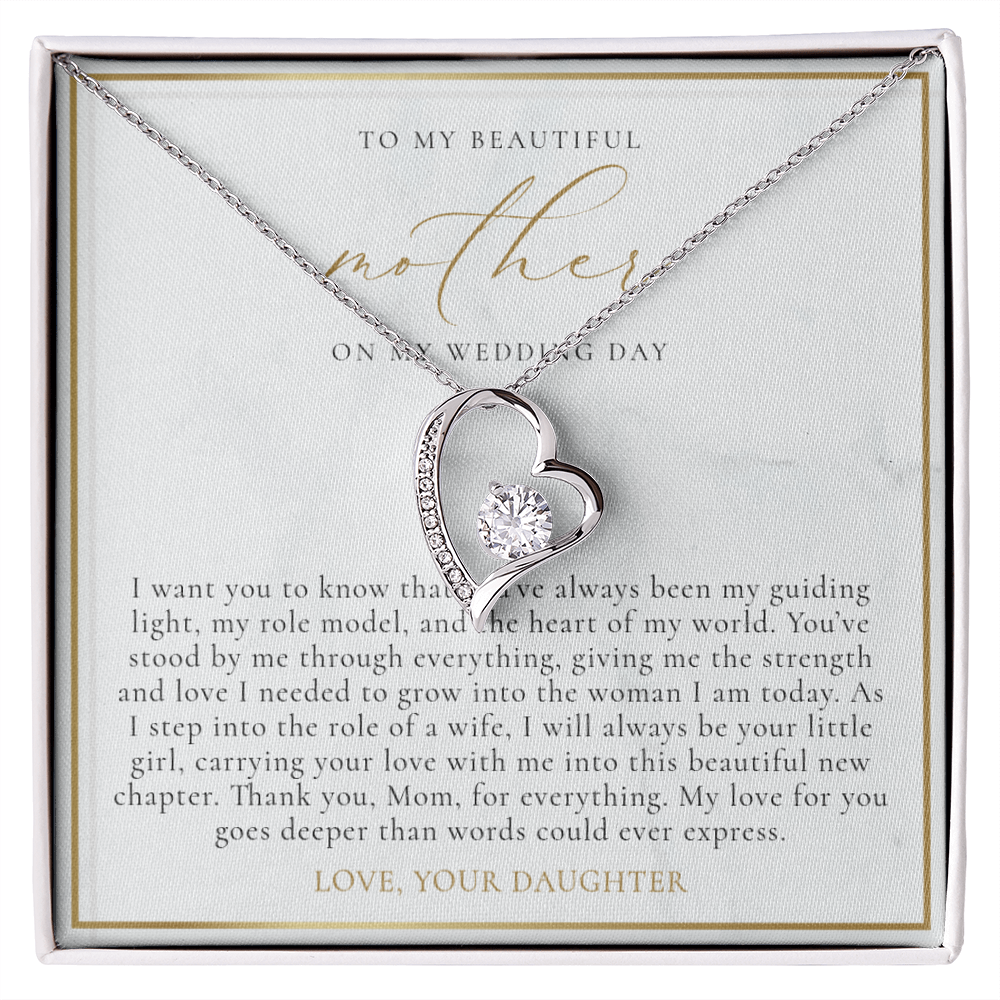 Mother Of The Bride Gift - Forever Love Necklace