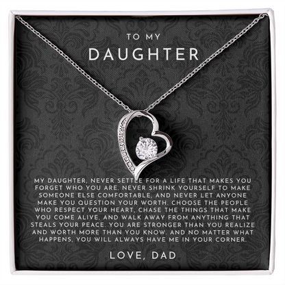 To My Daughter (Never Settle) From Dad