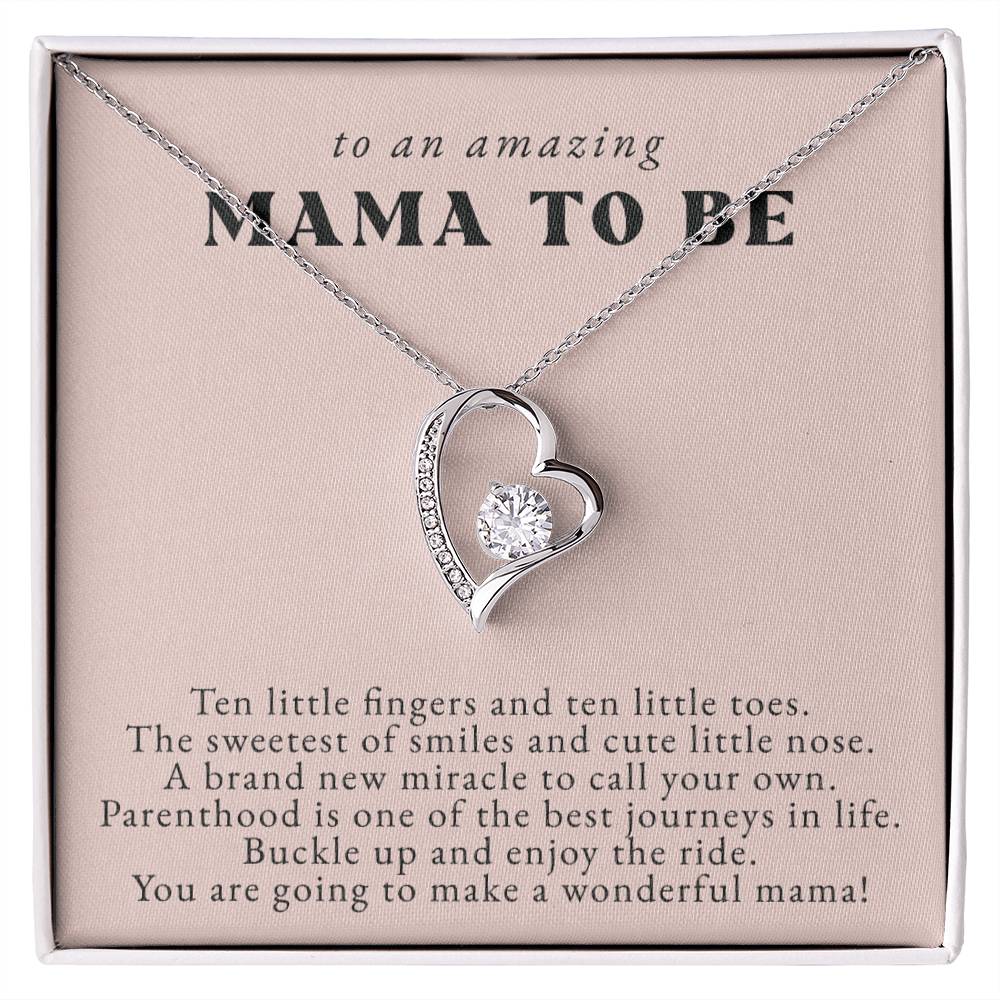 Blush Mama To Be Necklace