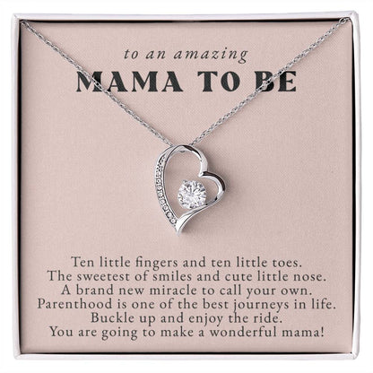 Blush Mama To Be Necklace